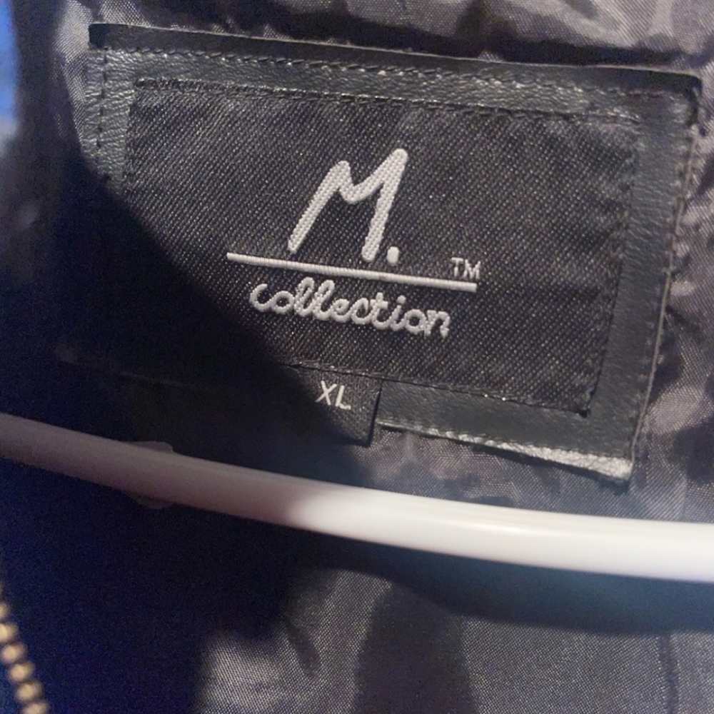 Authentic Leather Patch-Stitch Coat/Jacket - image 7